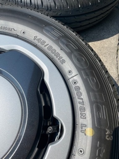 3月19日まで N-VAN純正タイヤホイル 新車外しキャップ付き 【公式通販】