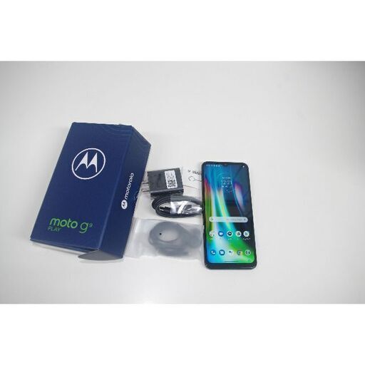 携帯電話/スマホ 国内版SIMフリー モトローラ moto g9 play XT2083-3 64