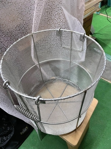 18-8 寸胴型スープ取りザル 33cm用(Φ32)