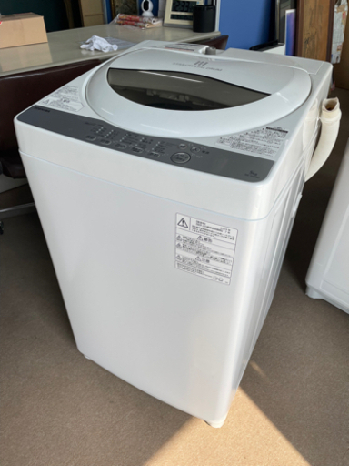 決まりました】2019年製 東芝 全自動電気洗濯機 5kg