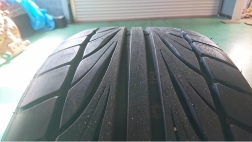 【ジオバンナ DBL・G】FALKEN(ファルケン) FK455 9.5J付き【22インチ 4本セット】