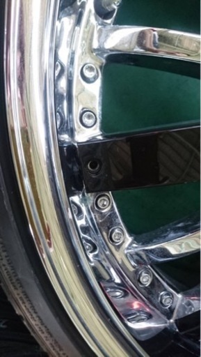 【ジオバンナ DBL・G】FALKEN(ファルケン) FK455 9.5J付き【22インチ 4本セット】