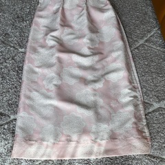 ピンクの可愛いカーテン【2枚】