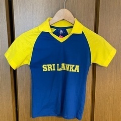 スリランカで購入 スリランカ子供用ポロシャツ 新品未使用ですがシ...