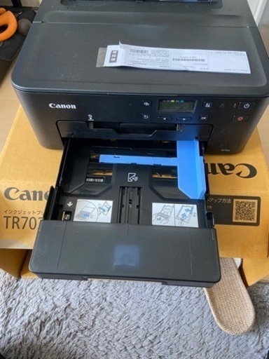 Canon A4プリンター TR703 塩辛く ✨ほぼ新品✨