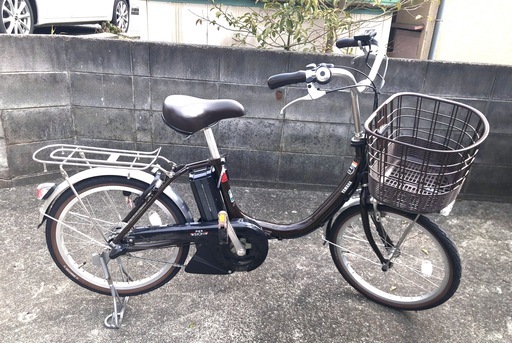 美品　コンパクト　電動自転車（ブラウン）交渉中