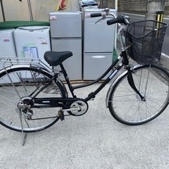 27インチ 6段変速 中古自転車 シティサイクル 学生 通勤 通学