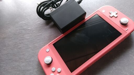任天堂switch ピンク純正充電器付き