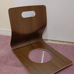 ニトリ 木製座椅子(リンO DBR)