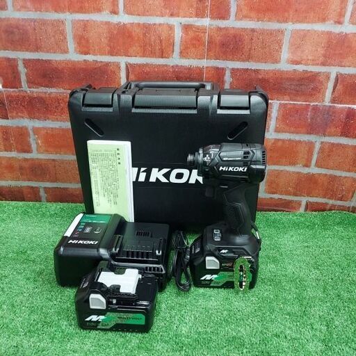 HiKOKI WH36DC 2XPB インパクトドライバー【リライズ野田愛宕店】【店頭取引限定】【未使用】【管理番号：ITPWQQAGZB36】