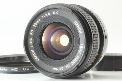 [超美品] Canon FD 28mm F/2.8 S.C.レンズ