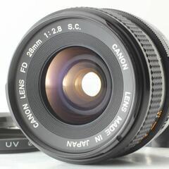 [超美品] Canon FD 28mm F/2.8 S.C.レンズ