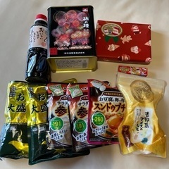 (受け渡し予定者決まりました)食料品　さしあげます。