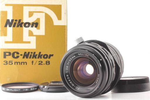 [美品] Nikon PC-NIKKOR 35mm F2.8 レンズ