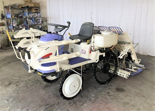 引き取り限定】美品！ 清掃・整備済み 三菱 田植機 LV4 ペースト施肥機
