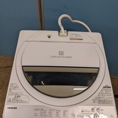 東芝 TOSHIBA 全自動洗濯機 洗濯機 AW-7G6 2018年製 7kg 風乾燥機能付 ふろ水ポンプ付2018年製