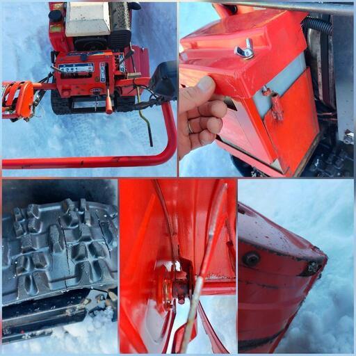 軽油！除雪機 ヤンマーディーゼルＹＳＲＡ80X 絶好調ですがジャンク扱いです！