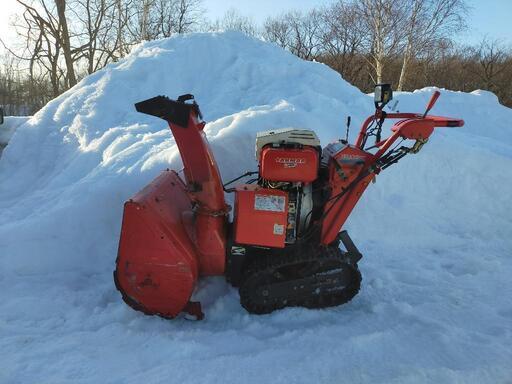 軽油！除雪機 ヤンマーディーゼルＹＳＲＡ80X 絶好調ですがジャンク扱いです！