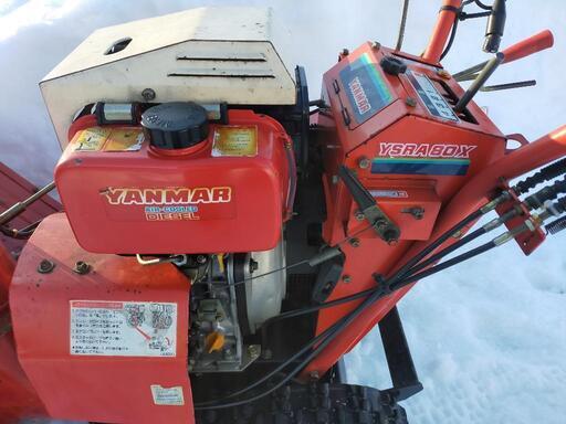 軽油！除雪機 ヤンマーディーゼルＹＳＲＡ80X 絶好調ですがジャンク扱いです！