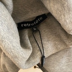 手渡し】【美品】retrofete ワンピース トレーナー生地 売り切れて
