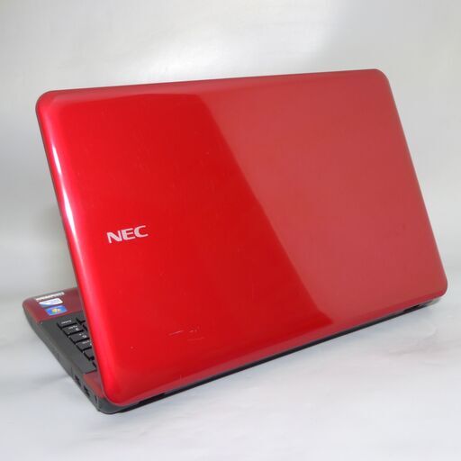 NEC ノートPC LS150RSR-KS 赤色 4G 無線 カメラ Win10