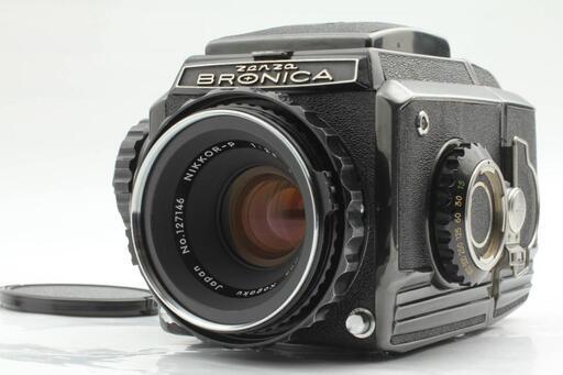 美品 Zenza Bronica S2 6x6 Black 75mm F/2.8