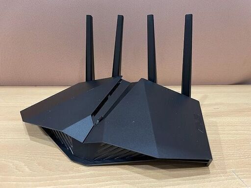 【苫小牧バナナ】ASUS/エイスース Wi-Fi6対応 4804＋574Mbps デュアルバンド ゲーミング Wi-Fi無線ルーター RT-AX82U 中古