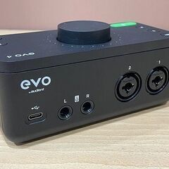 【苫小牧バナナ】Audient 2in/2out USB オーディオ・インターフェース evo 4 高性能マイクプリ搭載/ループバック機能 動作OK