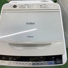 愛品館八千代店】保証充実HITACHI2017年製8.0㎏全自動洗濯機 BW-V80A