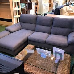 【愛品館八千代店】ニトリ　カウチソファ　RCストリフト