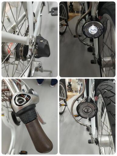 モワティエミニBAA20インチ内装3段変速オートライトシティサイクル20