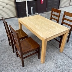 IKEA/イケア　ダイニングテーブル　4人掛け　NORDBY  ...