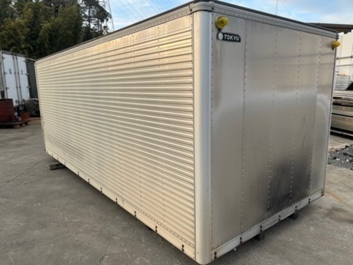 アルミバン ボデー 2t 小型 箱 コンテナ 物置 DIY 倉庫 トラック