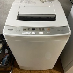 完了6キロ洗濯機 aqw‑s60h(w)