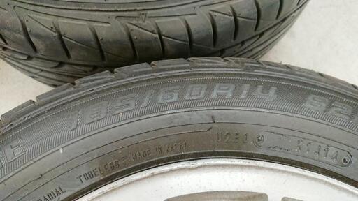 エンケイ バハ 14インチ 4穴 PCD114.3 6J オフセット+4 旧車