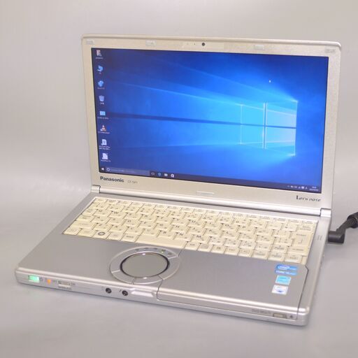 中古良品 Wi-Fi有 ノートパソコン 日本製 Panasonic CF-SX1GVRYS 12.1型 Core i5 4GB DVDRW 無線 Bluetooth webカメラ Win10 Office