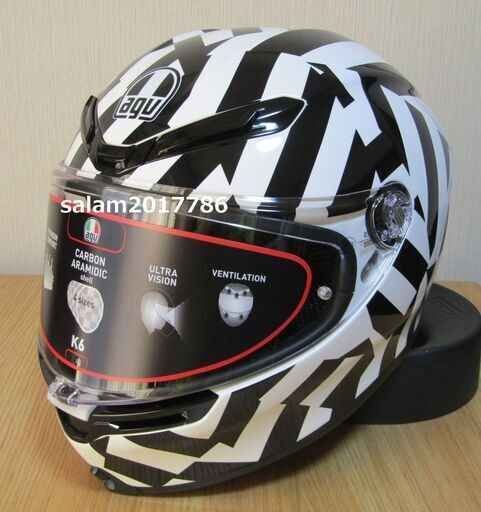 ★24H以内発送★新品★国内未導入サイズ★agv K-6 シークレット XXL(63-64)