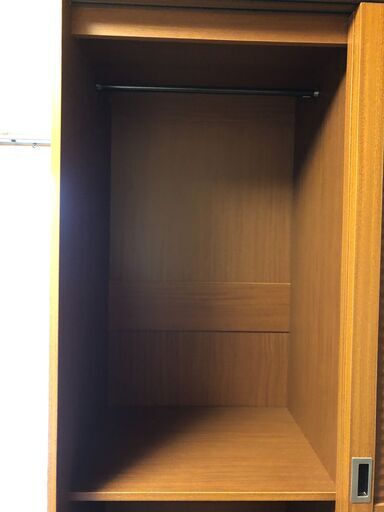 訳アリ無料に変更ワードローブ クローゼット 引き戸大きな鏡付き にゃんころ 名城公園の収納家具 タンス 衣類収納 の中古あげます 譲ります ジモティーで不用品の処分