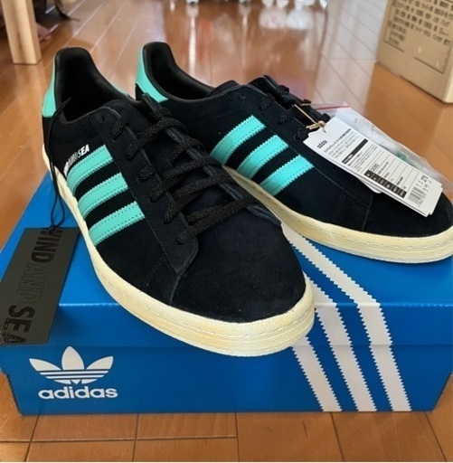 新品　完売　レア　WIND AND SEA  ウィンダシーADIDAS X ATMOS X WDS CAMPUS 80S