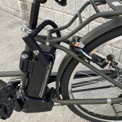 ブリヂストン　ステップクルーズe ST6B42 2022年モデル　カラーマットカーキ　26インチ