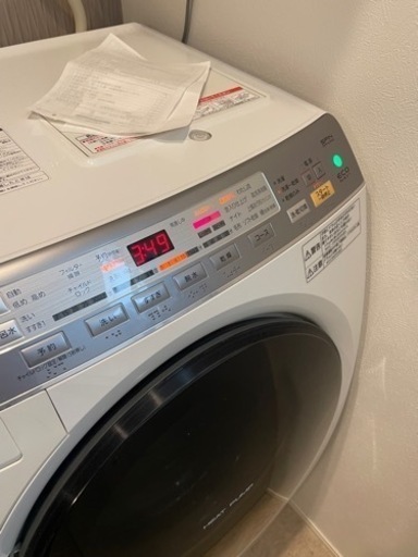 自動乾燥機付洗濯機