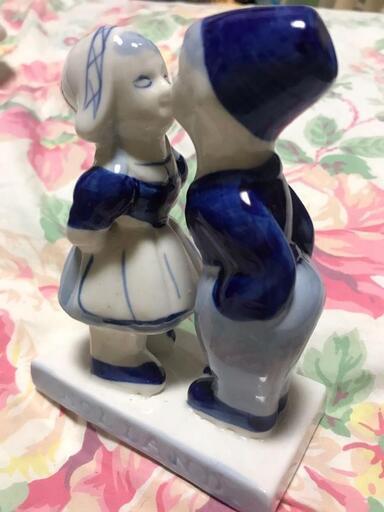 陶器陶器人形オランダhollandアンティーク置物キス人形 Kota 西葛西のその他の中古あげます 譲ります ジモティーで不用品の処分