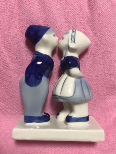 陶器陶器人形オランダhollandアンティーク置物キス人形 Kota 西葛西のその他の中古あげます 譲ります ジモティーで不用品の処分