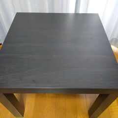 IKEA LACK サイドテーブル ブラックブラウン