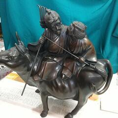 青銅製 牛の置物