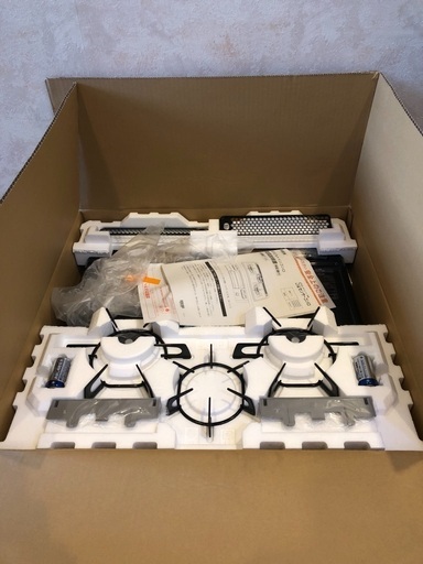 お取り置き中)ビルトインコンロ Siセンサーコンロ 未使用