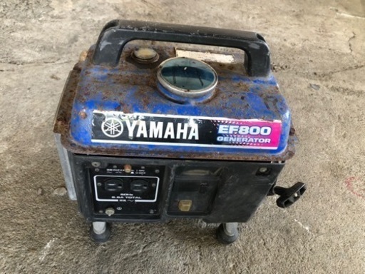 【実働】YAMAHA 発電機 キャンプ アウトドア 現場 工事 防災
