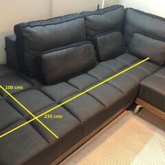 Sofa / Couch and Center and Side Table || ソファ/ソファとセンターとサイドテーブル