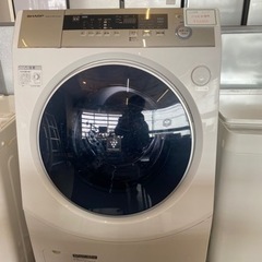 取引中 2016年製 シャープ ドラム式洗濯機 ES-ZH1-W...