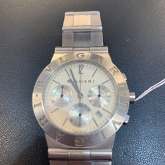 ブルガリ　メンズ　定価72万　本物　ブルガリ 時計 ディアゴノ スポーツクロノ メンズ CH35S 美品 